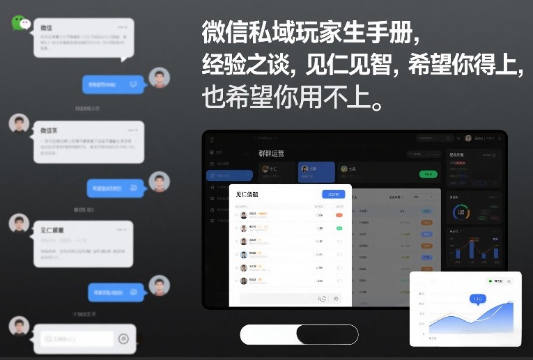 微信私域玩家生存手册，经验之谈，见仁见智，希望你用得上，也希望你用不上【文档】-知创网