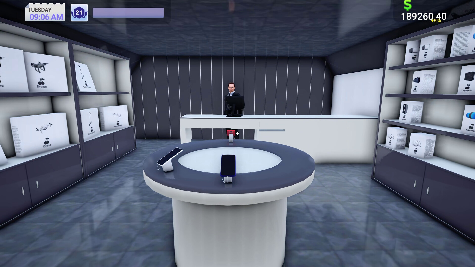 《电子商店模拟器》中文版-知创网