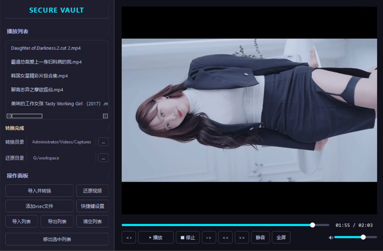 老司机隐私播放器SecureVault Player V0.8.9-知创网