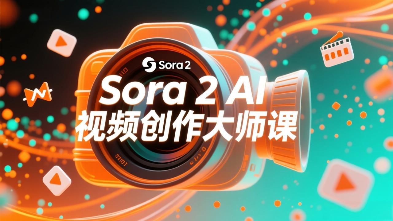 如何利用Sora 2创建流行AI人工智能视频大师班教程：掌握创作全流程，产出百万播放内容-知创网
