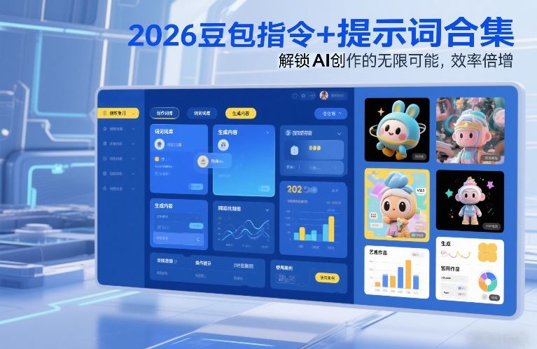 2026豆包指令+提示词合集，解锁AI创作的无限可能，效率倍增-知创网