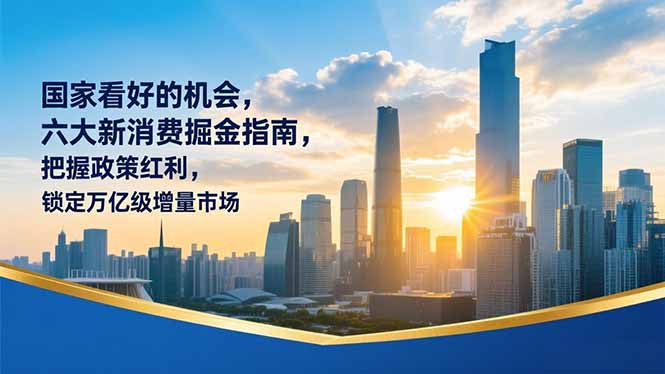 某付费文章：国家看好的机会，六大新消费掘金指南，把握政策红利，锁定万亿级增量市场-知创网