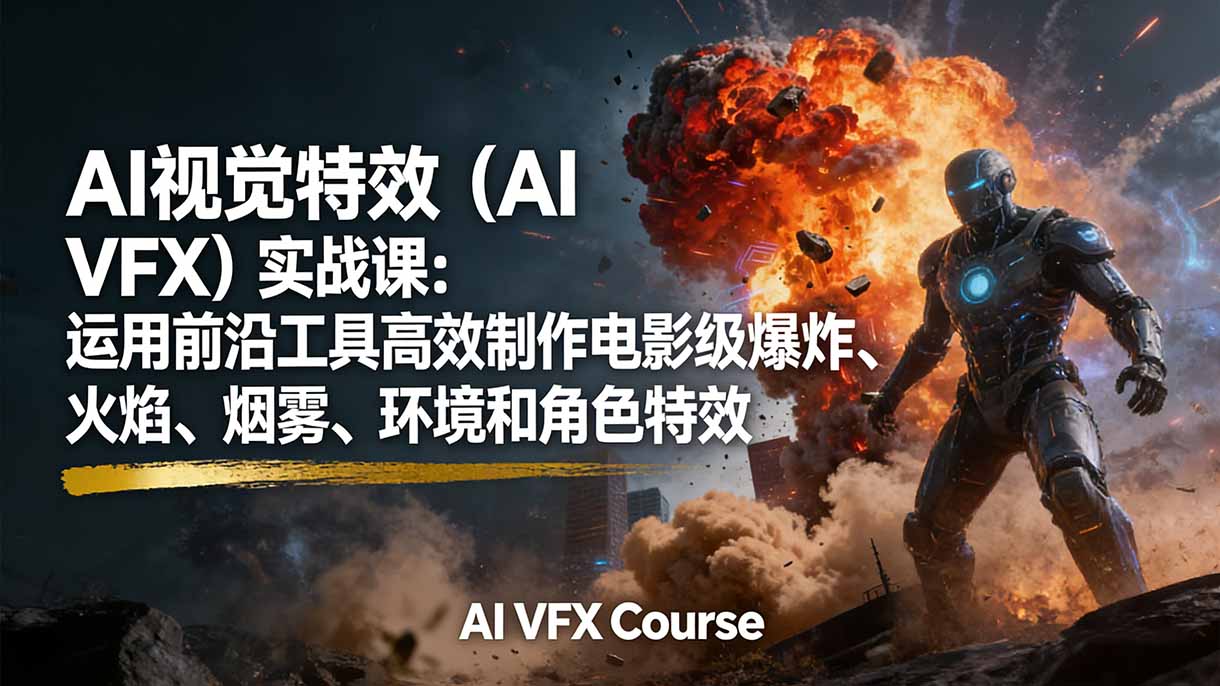 AI视觉特效(AI VFX-知创网